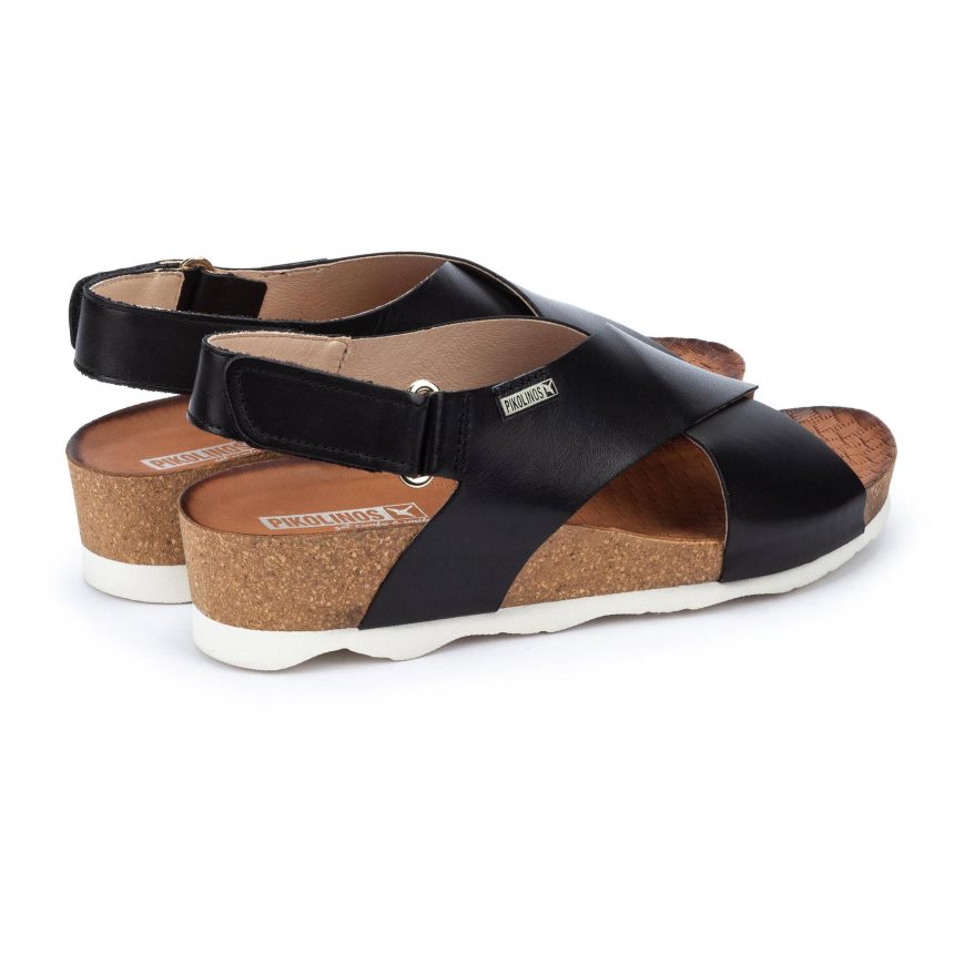 Women's Pikolinos MAHON Sandals Black | NZ Y109827